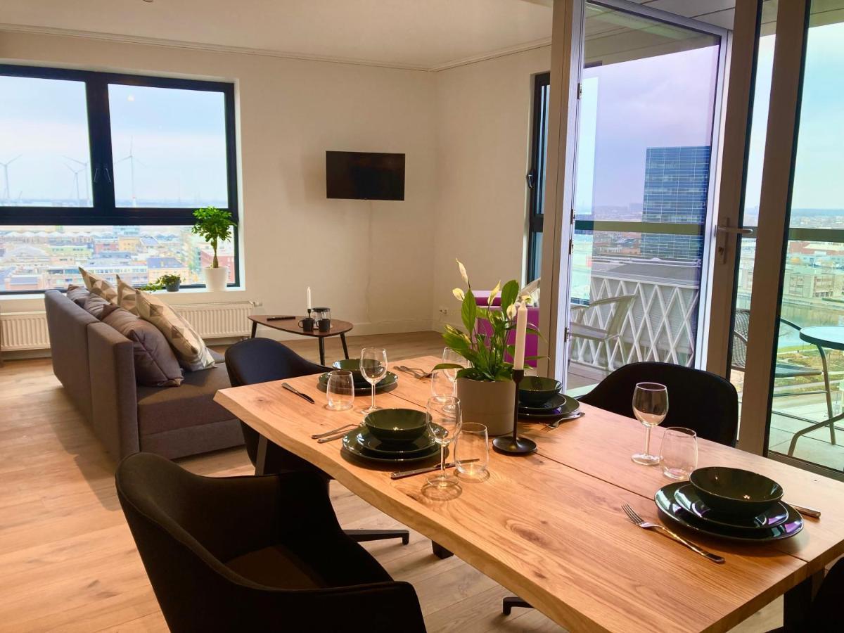 London Tower Apartments - Антверпен Экстерьер фото